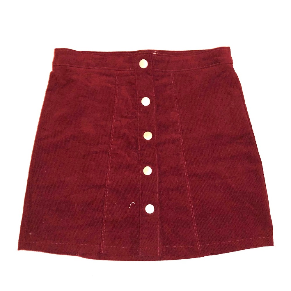 Red velvet Skirt!!